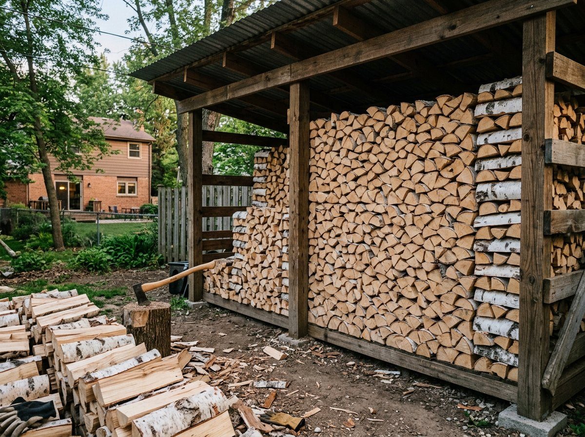 Берёза естественной сушки — 12 м³ — мкр «Узкая», 48к3
